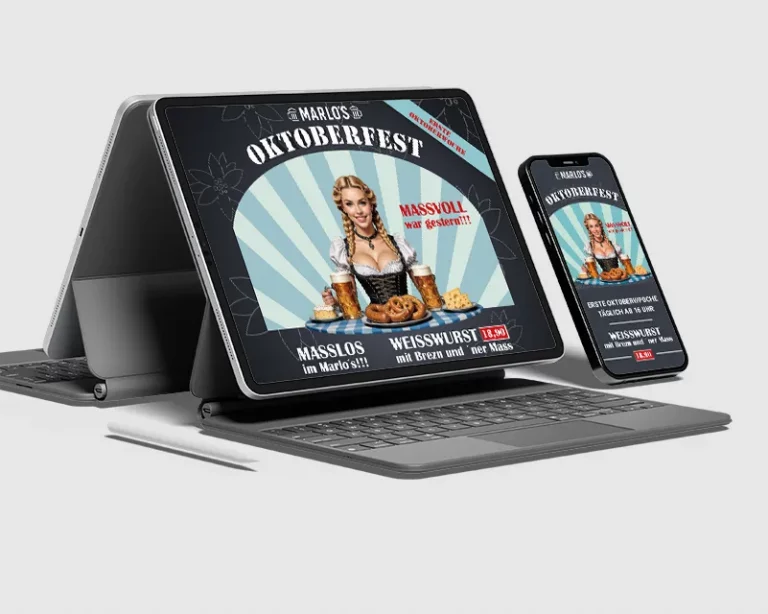 Oktoberfest Werbung